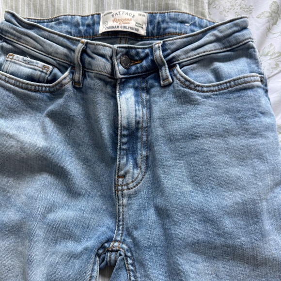 Fat face girlfriend jeans euc size up 6 - Picture 2 of 4
